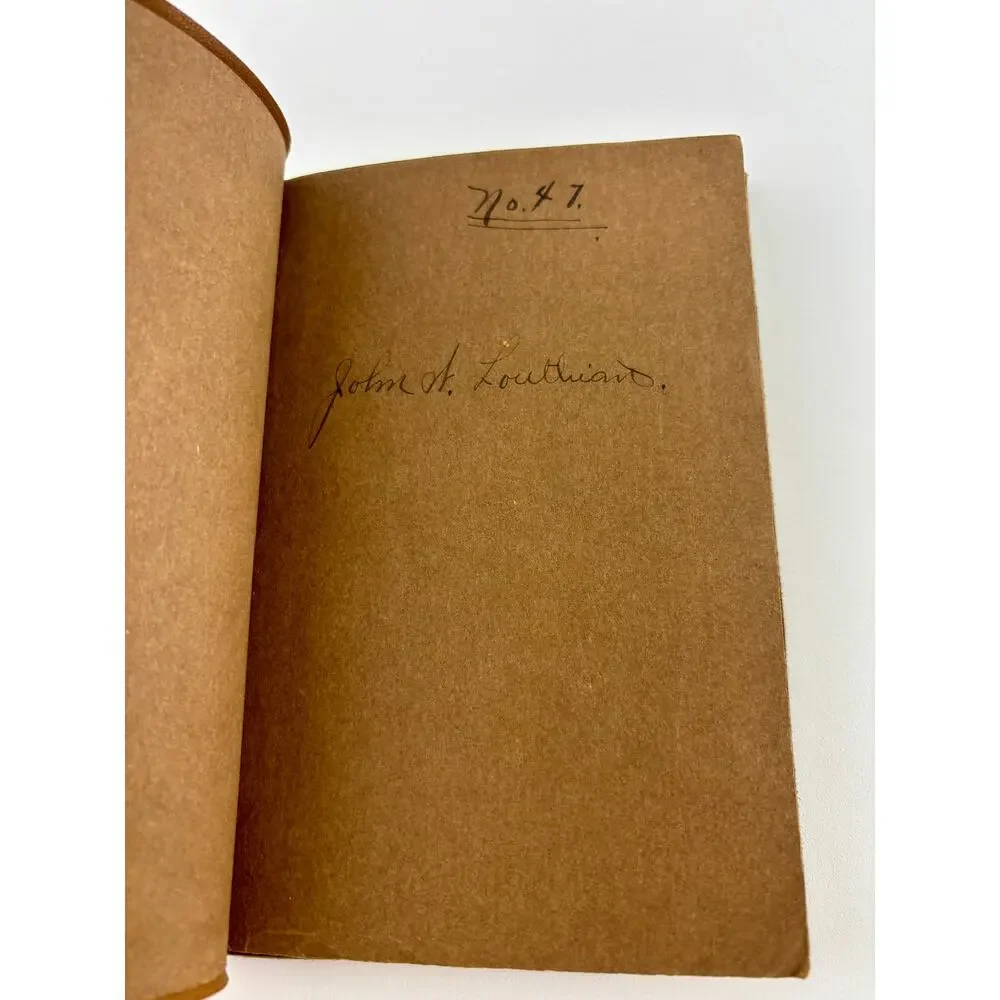 Saul by Robert Browning 1901 Suede Cover Antique Poetry Book Thomas Crowell NY